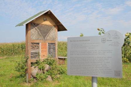 Quelle: P. Heck Insektenhaus an der Weirer Runde